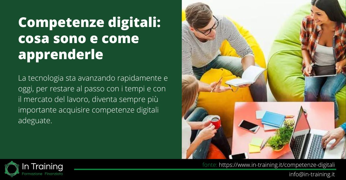 Competenze digitali come apprenderle - In Training